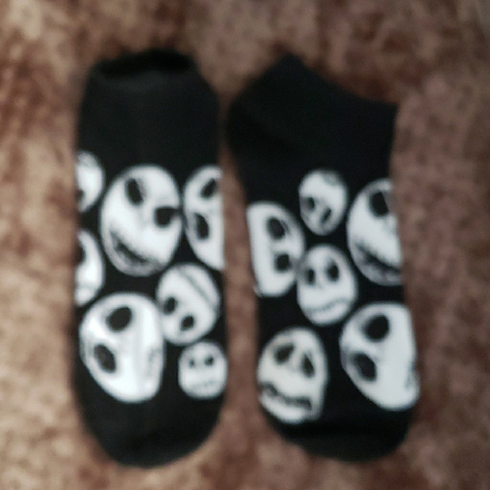 Nightmare Before Christmas ankle socks